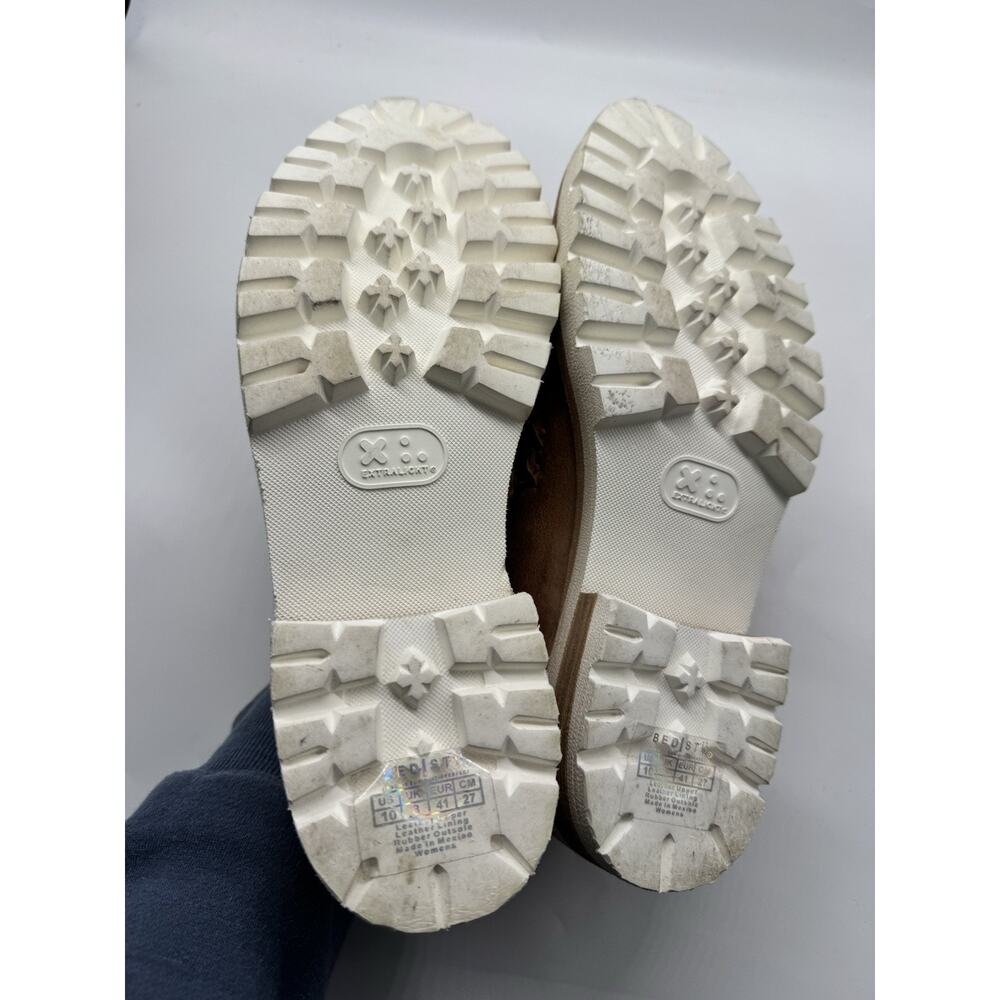 Bed Stu Reina III Tan Leather Mason Penny Loafer Shoes Cobbler Women’s Size 10 - Picture 11 of 11